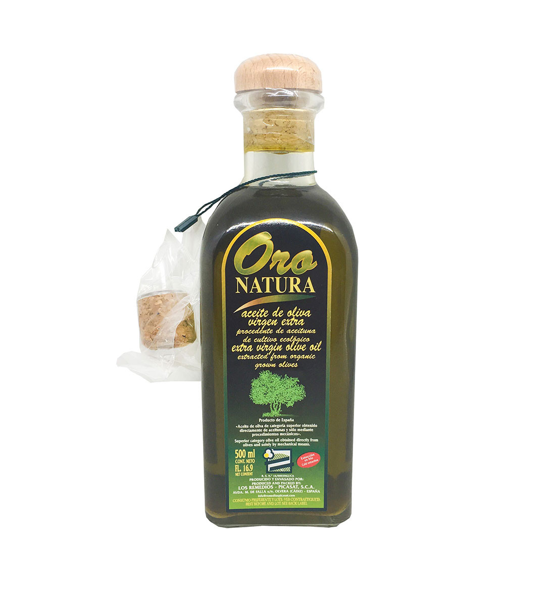 Aceite Ecológico Oro Natura, 500ML